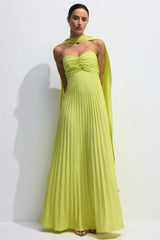 Robe Longue Femme Élégante Sans Manches 0
