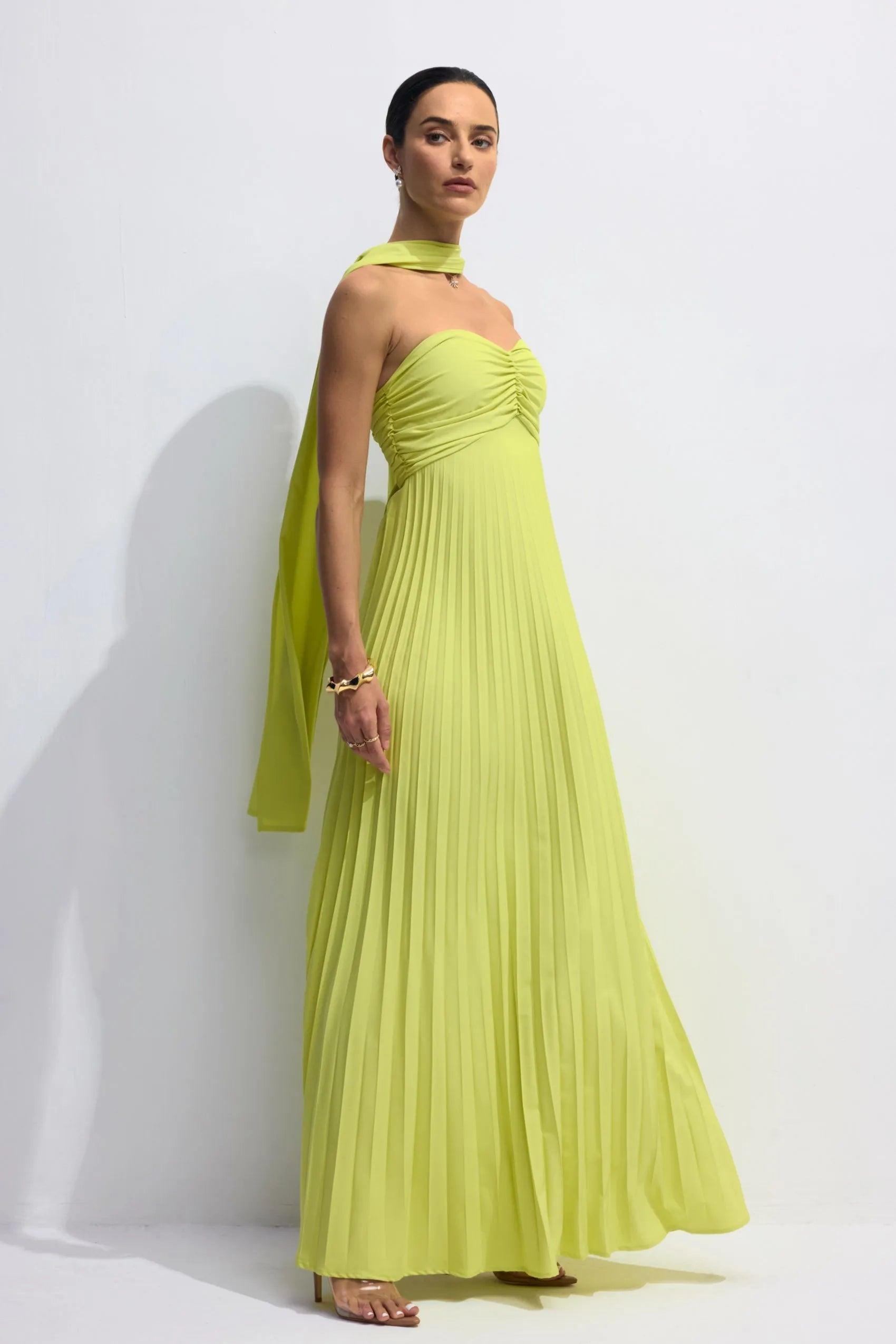 Robe Longue Femme Élégante Sans Manches 4