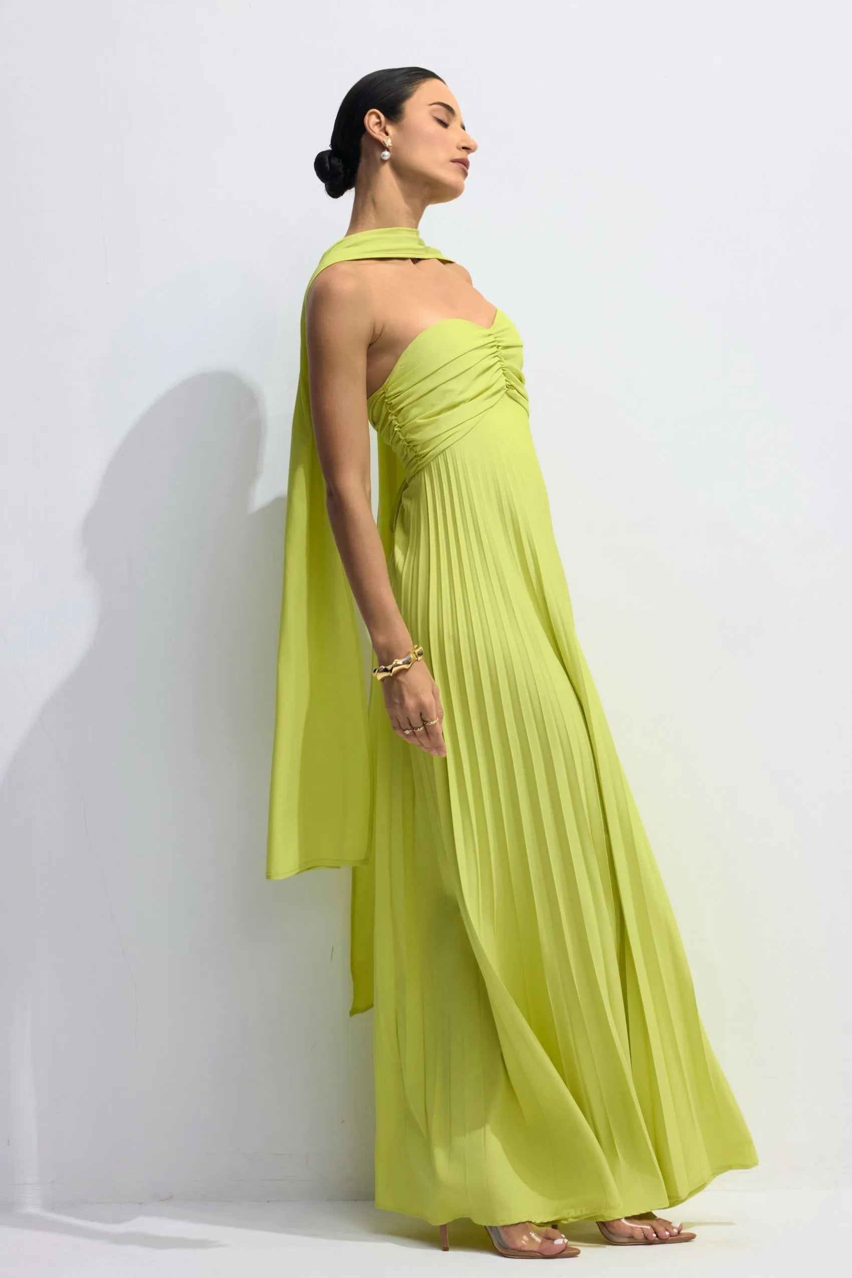 Robe Longue Femme Élégante Sans Manches 5