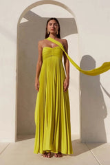 Robe Longue Femme Élégante Sans Manches 7