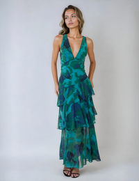 Robe Longue Femme d'Été Maxi Évasée Mode Estivale