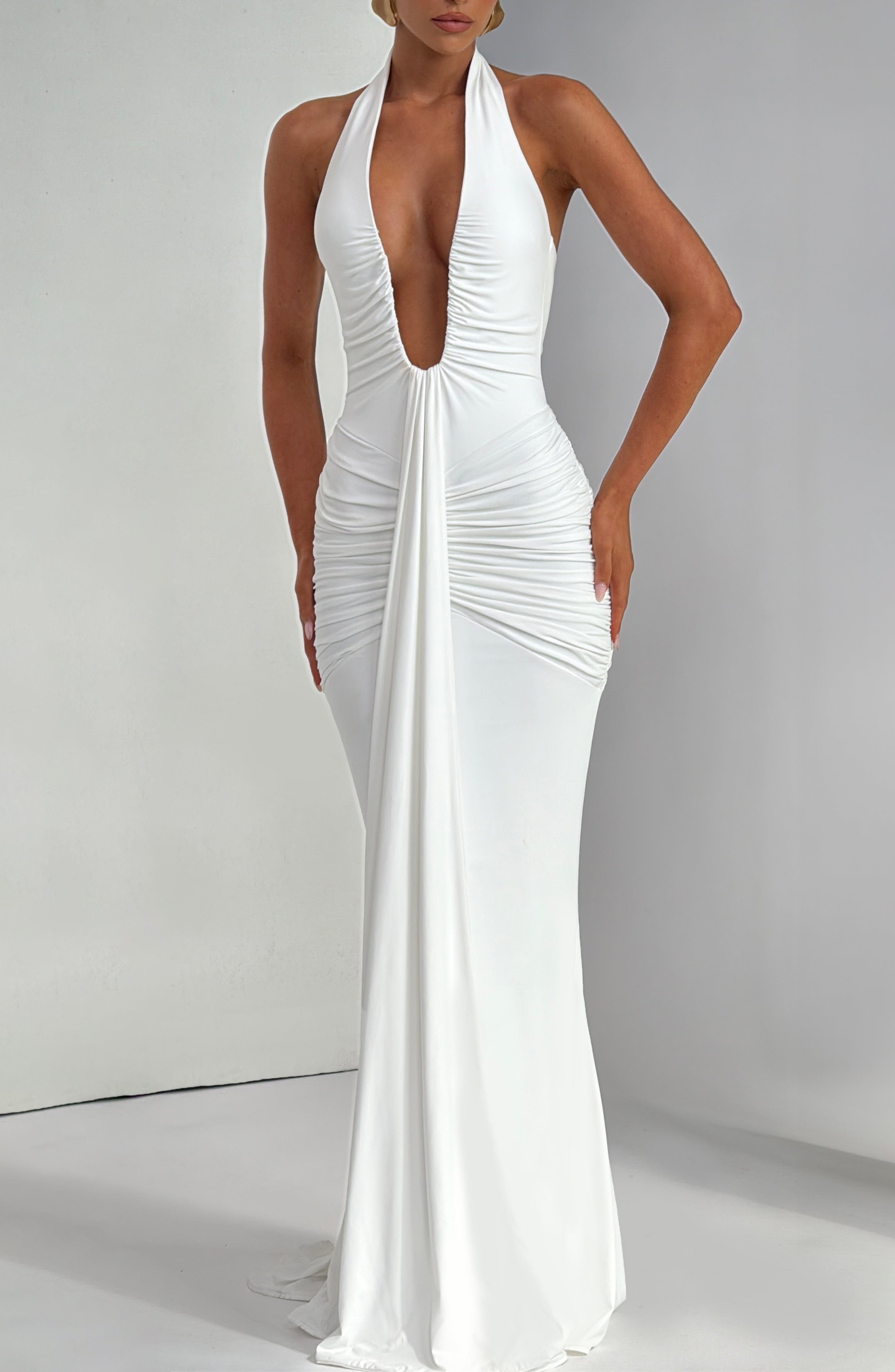 Robe Longue Femme Élégante d'Été Maxi 4