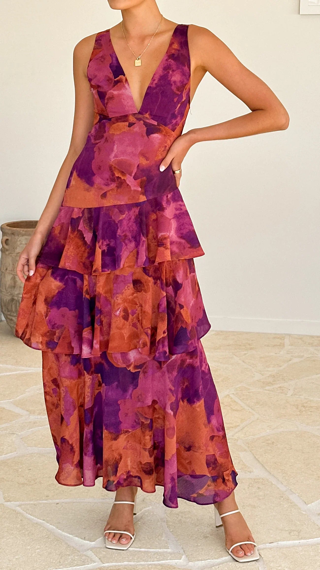 Robe Longue Femme Élégante d'Été Maxi 8