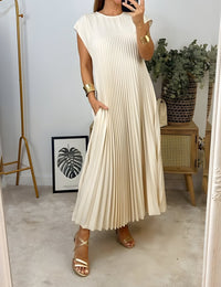 Maxikleid Damen Fließend - Elegant für Abend, Hochzeit oder Strand