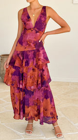 Robe Longue Femme Été Élégante Maxi 8