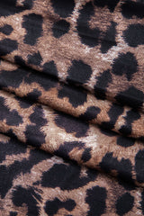 Robes pour femmes : Eslem | Robe Longue Femme Imprimé Léopard Maxi in van Seroa