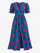 Robe Longue Fluide Rouge Élégante Femme - Maxi Légère d'Été pour