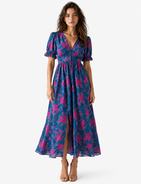 Robe Longue Fluide Rouge Élégante Femme - Maxi Légère d'Été pour