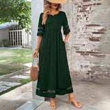 Liriel | Robe Midi Femme Chic en Maille