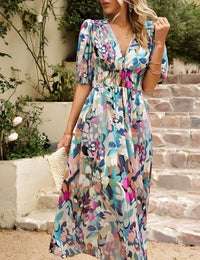 Robe Midi Fluide Femme Élégante Confort Optimal, Coupe Ample,