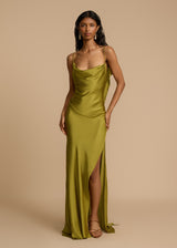 Robe Satinée Élégante pour Femmes 4