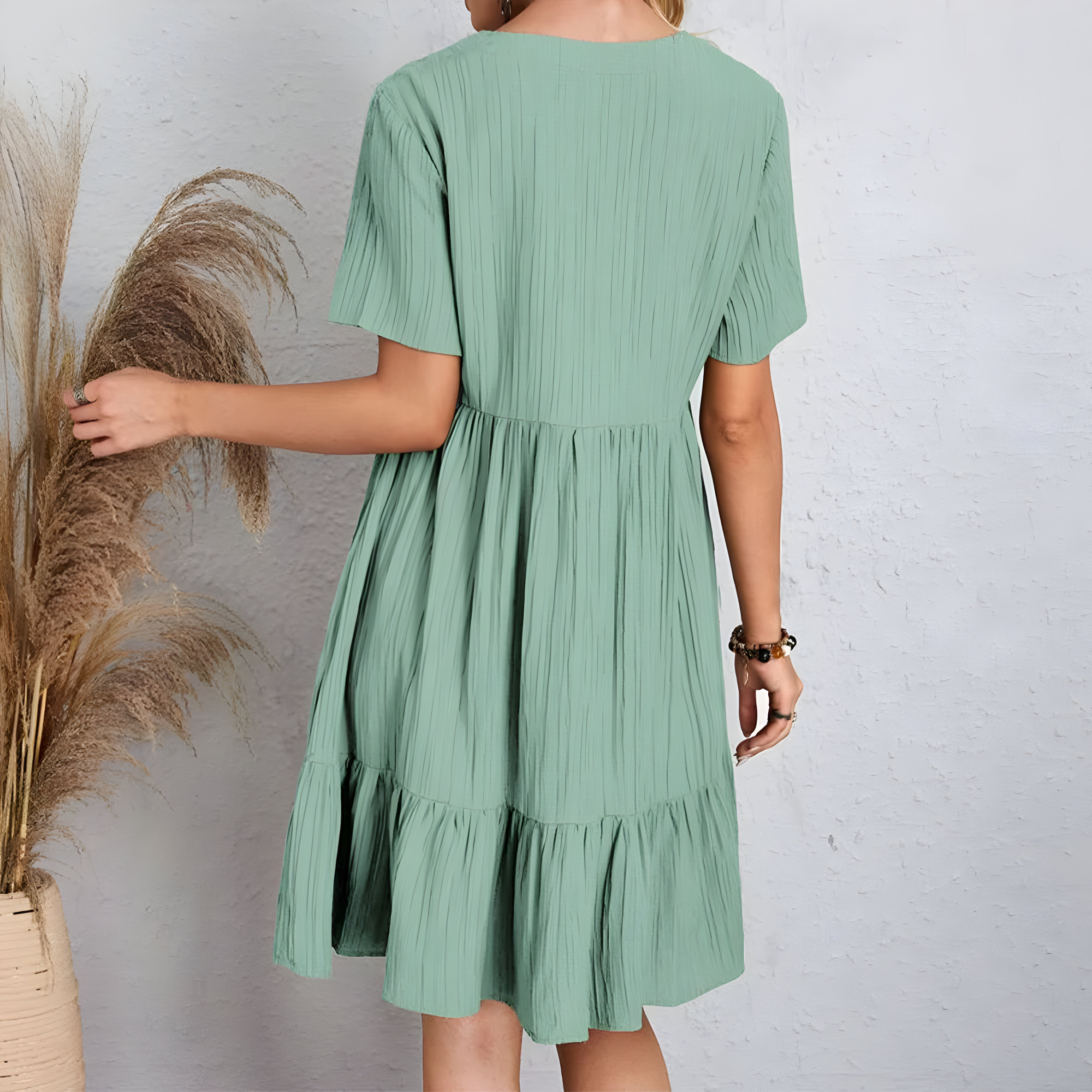 Casualowa letnia sukienka damska w stylu boho
