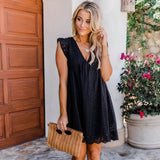 Robe d'Été Femme Chic avec Shorts Invisibles 0