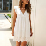 Robe d'Été Femme Chic avec Shorts Invisibles 1