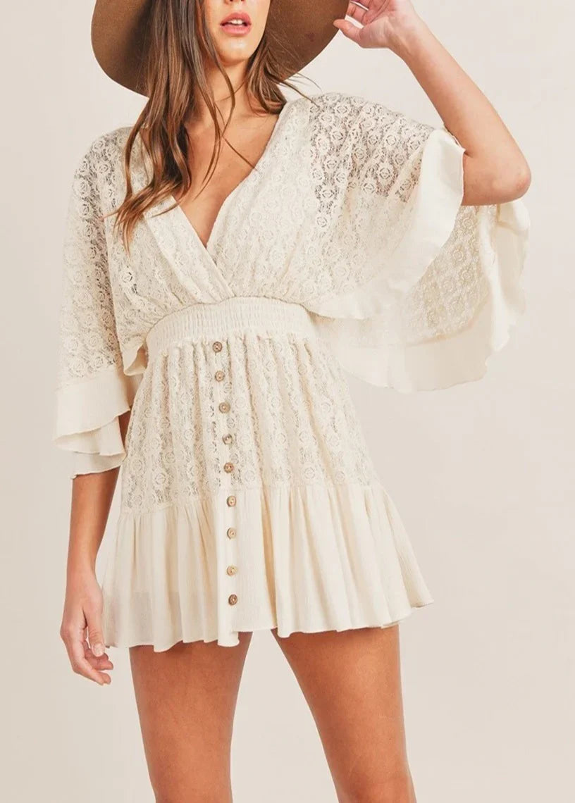 Robe d'Été en Dentelle pour Femmes 3