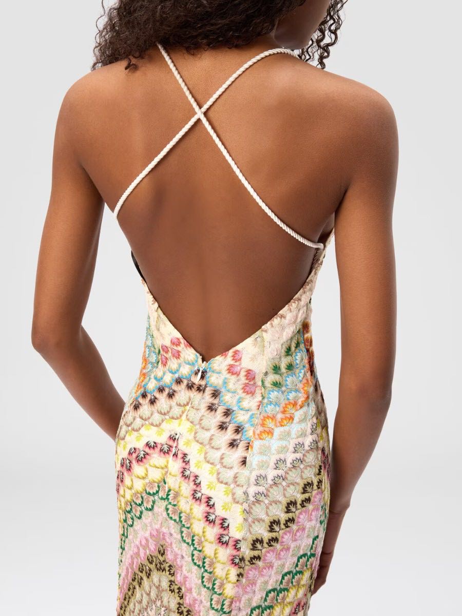 Robe de Plage Femme en Crochet Élégante 3