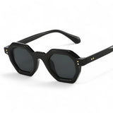 other : Giselle | Lunettes de Soleil Ronde Femme Élégantes in NoirGris van Seroa