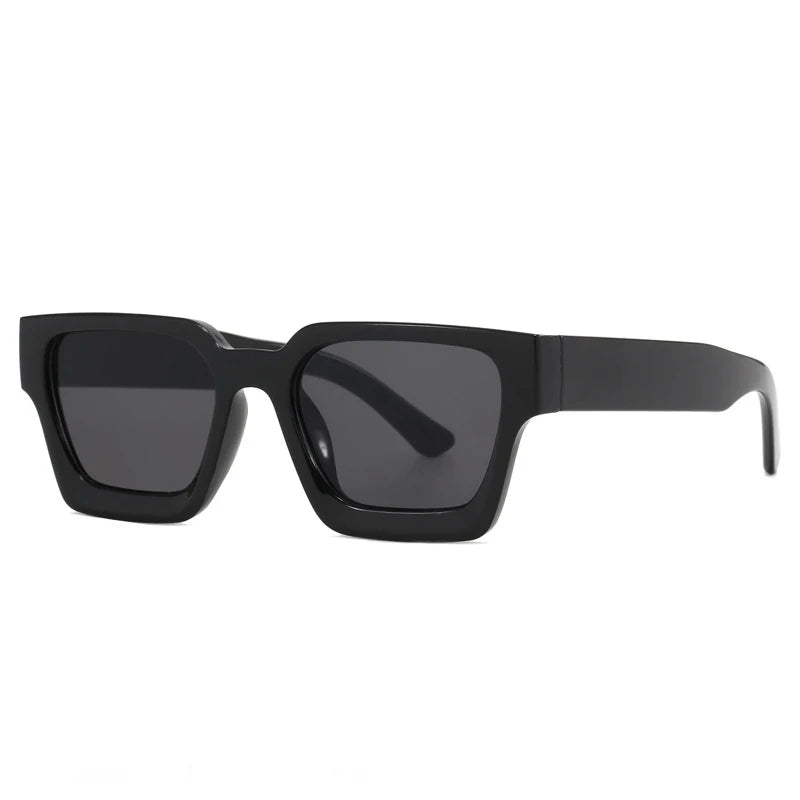 other : Esme | Lunettes de Soleil Carrées Femme Vintage Y2K in NoirGris van Seroa