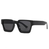 other : Esme | Lunettes de Soleil Carrées Femme Vintage Y2K in NoirGris van Seroa
