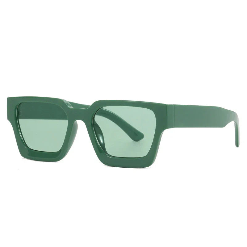 other : Esme | Lunettes de Soleil Carrées Femme Vintage Y2K in VertVert van Seroa