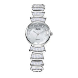 other : Jane | Montre Femme Luxe Quartz en Acier Inoxydable in Argent - blanc van Seroa