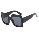other : Johanna | Lunettes de Soleil Femme Rétro Oversize in NoirGris van Seroa