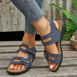 Orthopédiques Sandales Femmes Blanches - Confortables Ergonomiques Sandales d'été