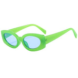 other : Maggie | Lunettes de Soleil Femme Cat Eye Vintage in VertBleu van Seroa