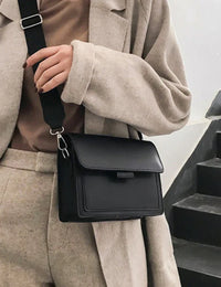 Sac à Épaule Rétro avec Large Sangle et Grande Capacité Femme