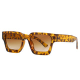 other : Esme | Lunettes de Soleil Carrées Femme Vintage Y2K in LéopardDoubleThé van Seroa