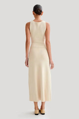 dresses : Élégante Robe Longue Sans Manches in van Seroa