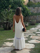 dresses : Seroa Robe élégante en tricot à manches longues in van Seroa