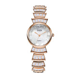 other : Jane | Montre Femme Luxe Quartz en Acier Inoxydable in Rose - blanc van Seroa