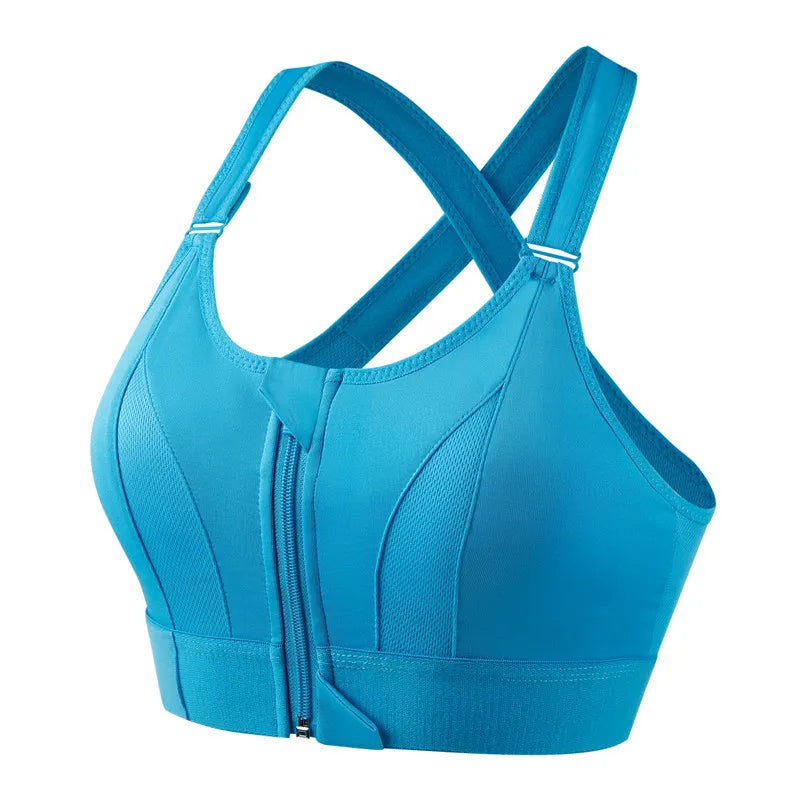 Emma - Brassière de Sport avec Fermeture Frontale Ajustable