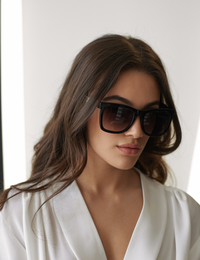 Quadratische Vintage Sonnenbrille Damen Y2K