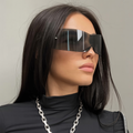 Damskie okulary przeciwsłoneczne oversize retro