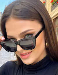 Retro polarisierte Cat Eye Sonnenbrille Damen