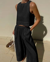 Classic Two-Piece Set Elegant and Comfortable, Perfect for Work