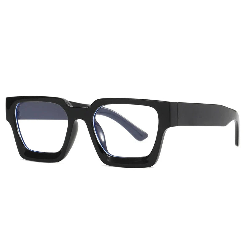 other : Helena | Lunettes de Soleil Carrées Femme in Noir van Seroa