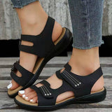 Orthopédiques Sandales Femmes Blanches - Confortables Ergonomiques Sandales d'été