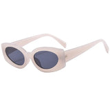 other : Maggie | Lunettes de Soleil Femme Cat Eye Vintage in BlancGris van Seroa