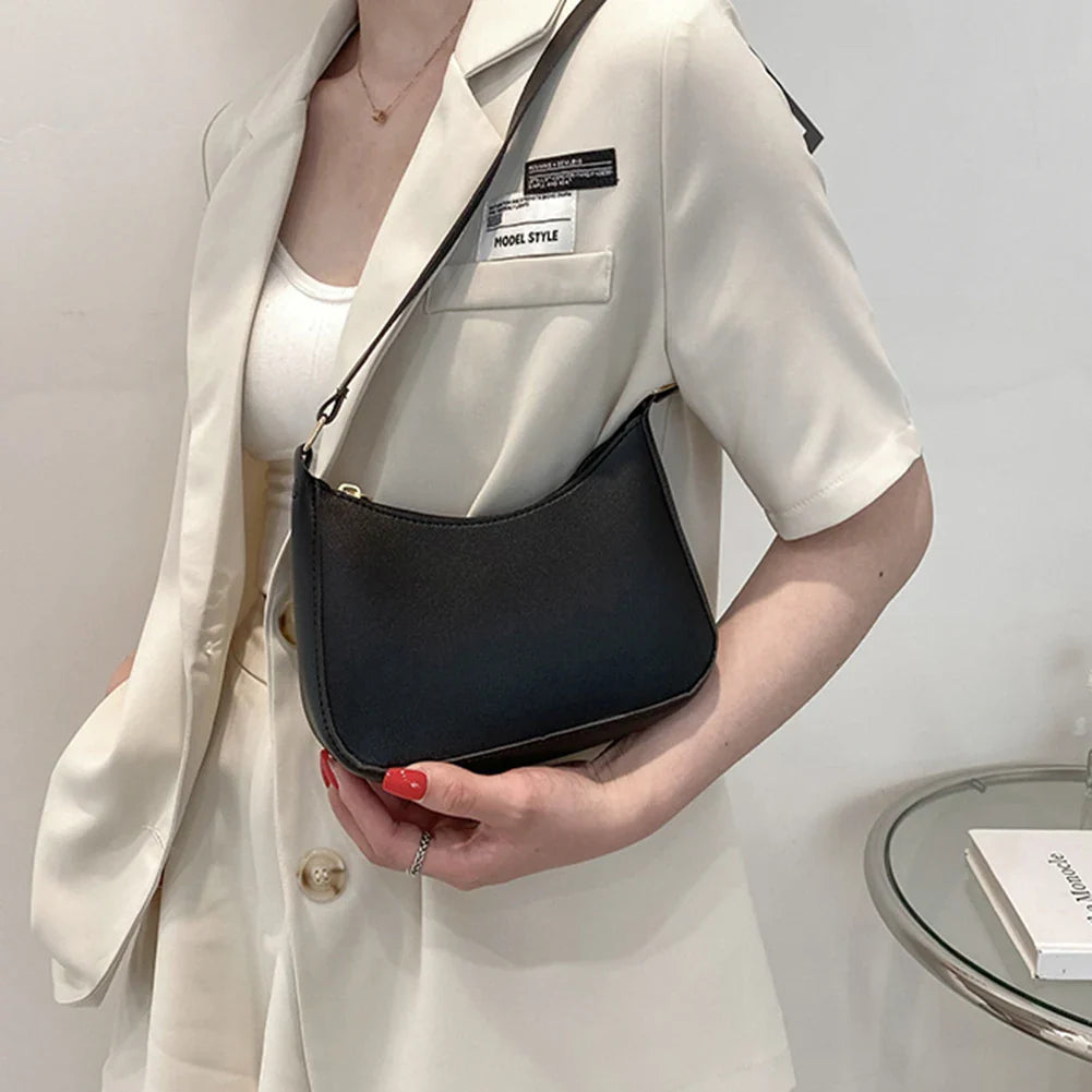 bags : Sac à Épaule Rétro Tendance en Cuir PU in van Seroa