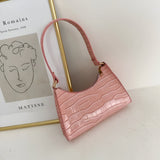 Sacs à main : Slyvia | Sac à main femme en cuir PU élégant et pratique in Rose van Seroa