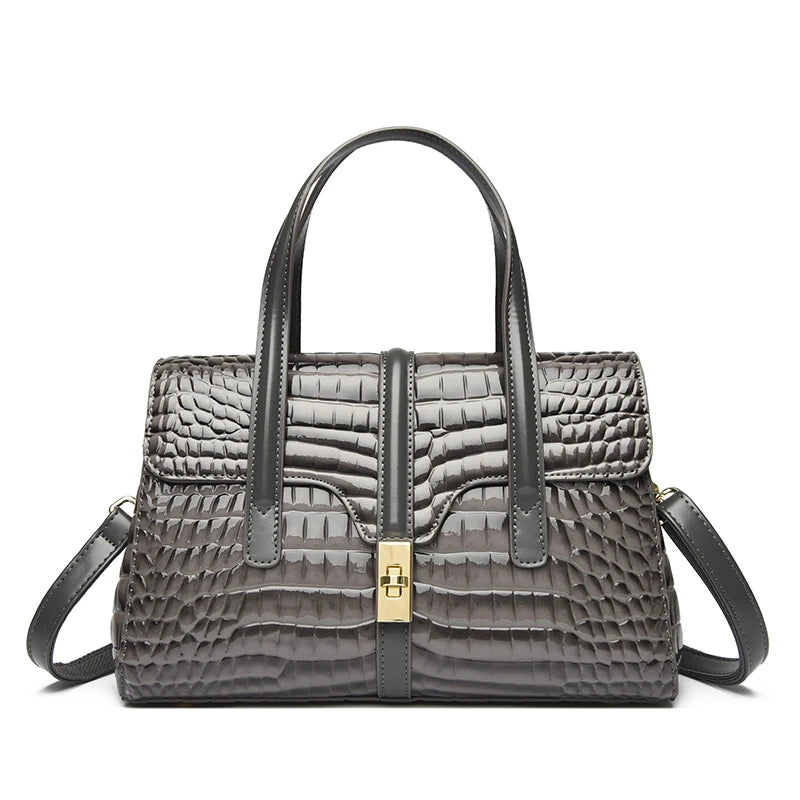 Sacs à main : Molly | Sac à main femme élégant in Gris foncé van Seroa