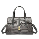 Sacs à main : Molly | Sac à main femme élégant in Gris foncé van Seroa