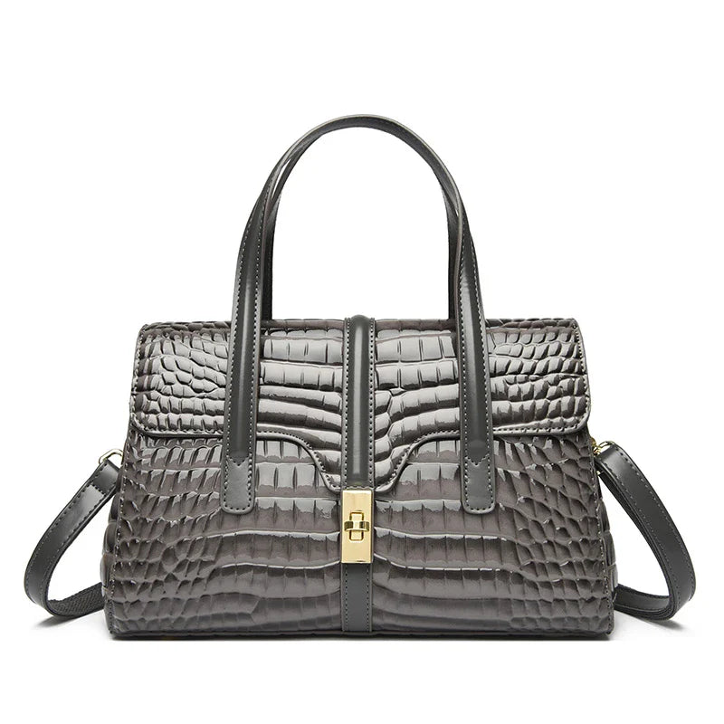Sacs à main : Molly | Sac à main femme élégant in Gris foncé van Seroa