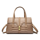 Sacs à main : Molly | Sac à main femme élégant in Kaki van Seroa
