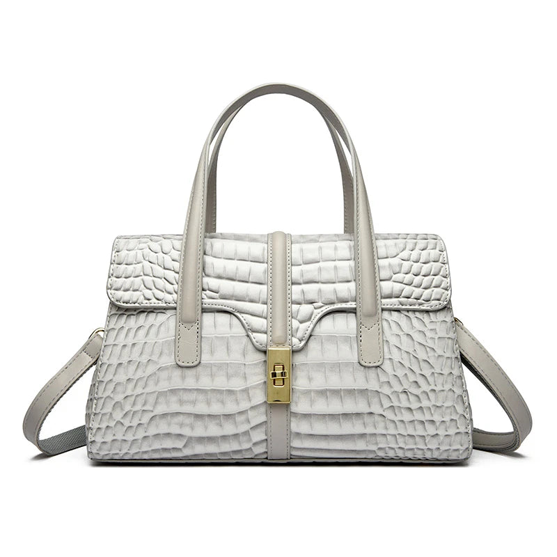 Sacs à main : Molly | Sac à main femme élégant in Gris clair van Seroa