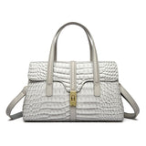 Sacs à main : Molly | Sac à main femme élégant in Gris clair van Seroa