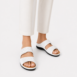 Sandales compensées – Confort et style combinés Cuir Femme
